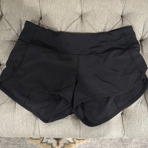 LuluLemon black running shorts